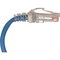 Siemon CBL ASSY MOD 26-4PR STRANDED, CAT6 T568A/B 3FT MC6, BLUE W/CLEAR BOOT MC6-03-06 - alternate 6